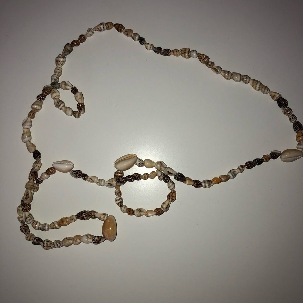 Long Seashell Necklace from Hawaï